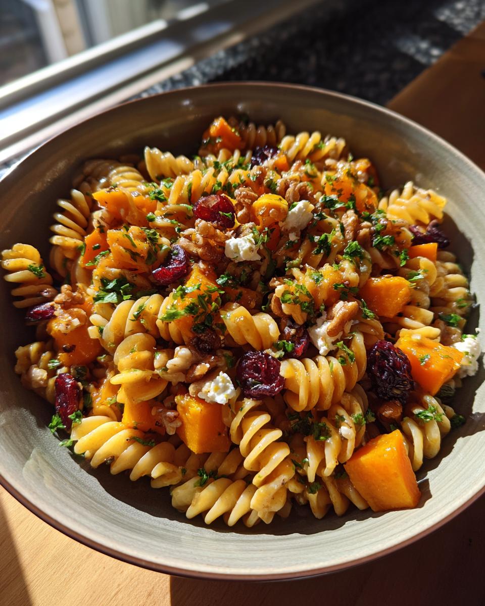 Amazing Fall Pasta Salad: 100% Delicious