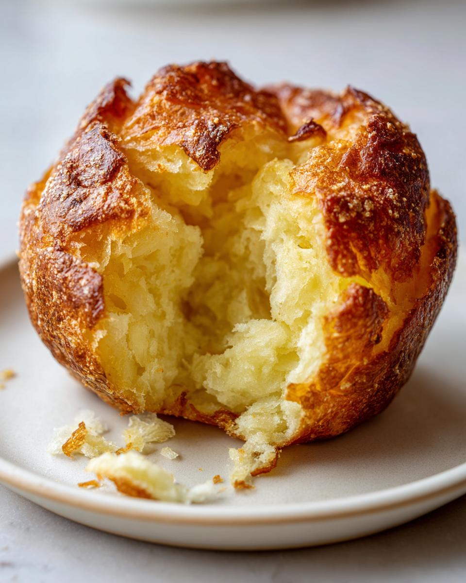 Close-up of a perfectly cooked air fryer baked potato with a crispy, golden-brown exterior split open to show the fluffy interior.
