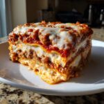crockpot ravioli lasagna with ricotta cheese - Tasty