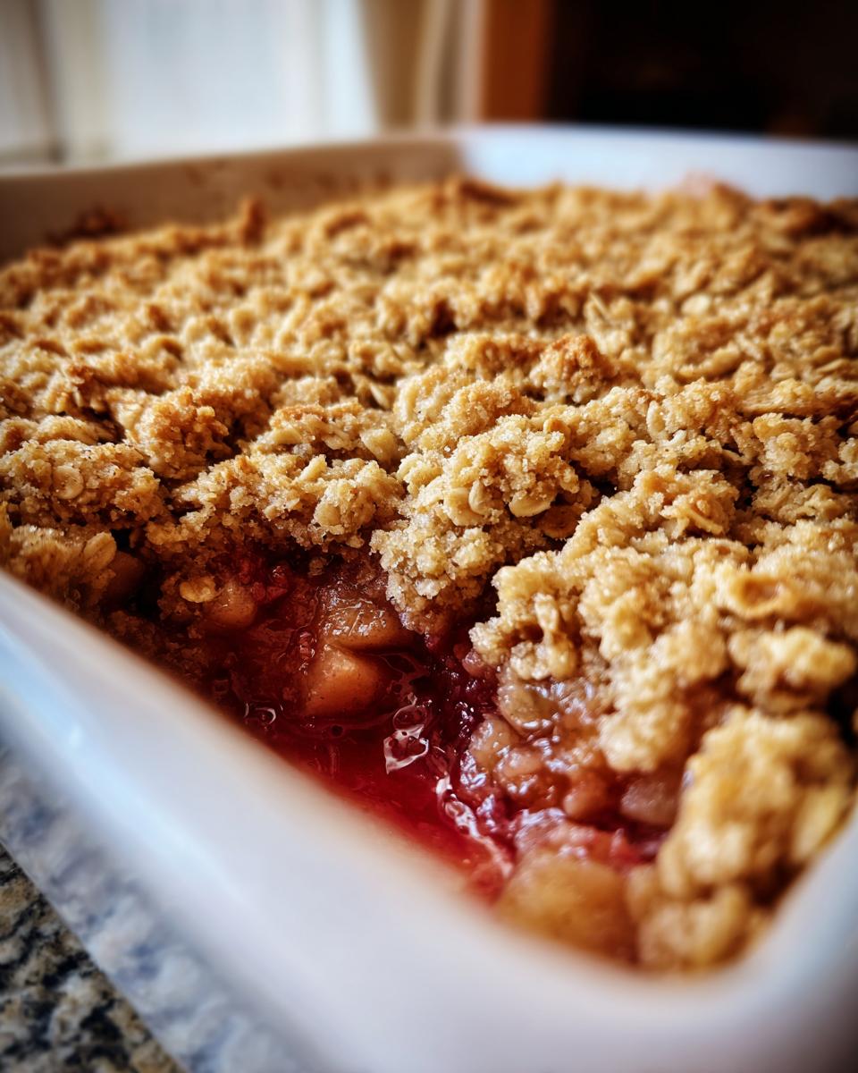 rhubarb crisp - Other 2